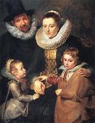 Peter Paul Rubens, Fan Brueghel the Elder and his Family (mk01)